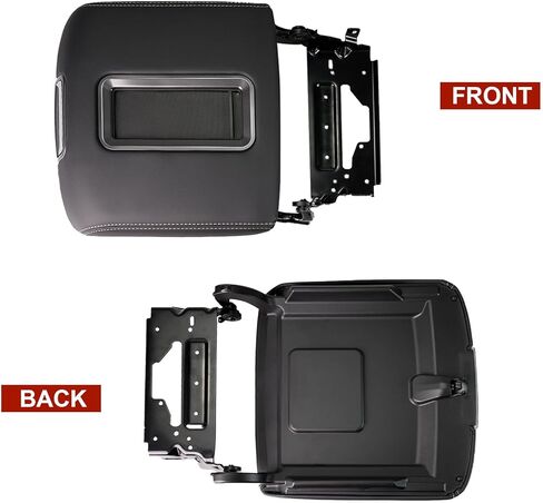 Center Console Armrest Lid Compatible with 2014-2018 Chevrolet Silverado GMC Sierra 1500 2500 3500, 2015-2020 Chevy Tahoe Yukon Suburban, # 0227083AA L0227083AA w/Steel Bracket in Saudi Arabia
