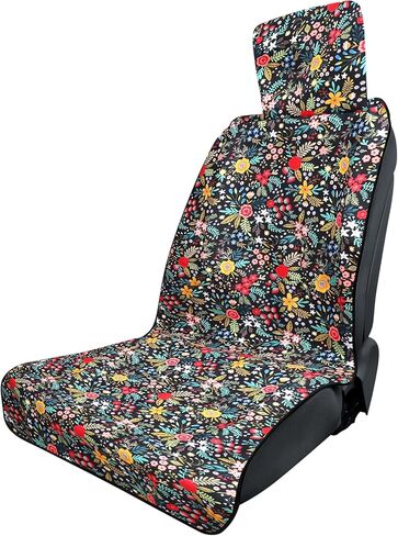 3tyto Universal Car Seat Covers, Waterproof Neoprene Seat Covers - Waterproof & Sweatproof, Machine Washable, Non-Slip Seat Protector for Car, Truck, SUV, Van (Checkered, 2 Pack) in Saudi Arabia