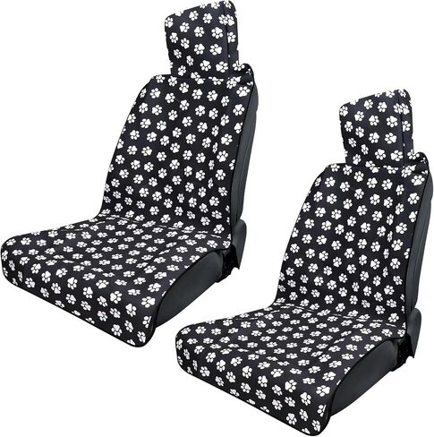 3tyto Universal Car Seat Covers, Waterproof Neoprene Seat Covers - Waterproof & Sweatproof, Machine Washable, Non-Slip Seat Protector for Car, Truck, SUV, Van (Checkered, 2 Pack) in Saudi Arabia
