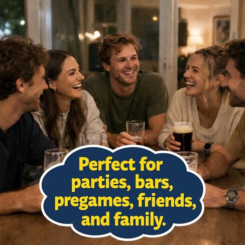 Social Drinking Games - Classic Group Games Everyone Knows and Loves - Perfect for Parties, Bars & Gatherings Friends & Family - Laugh, Vote, Act, Share & Guess in Saudi Arabia