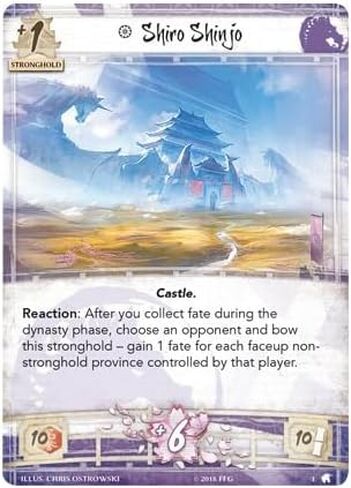 Legend of The Five Rings: The Card Game Warriors of The Wind Clan Pack - Tactical Strategy Game for Kids & Adults, Ages 14+, 2 Players, 45-90 Minute Playtime, Made by Fantasy Flight Games in Kuwait