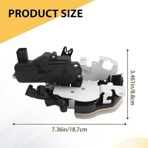 SYOWADA JL3Z-1521813-D Front Left Side Door Lock Actuator with Power Locks, Replacement for Ford F Series 150 2015-2020, Replaces CK2Z-1521813-J HL3Z-1521813-D DLA1413 in Kuwait