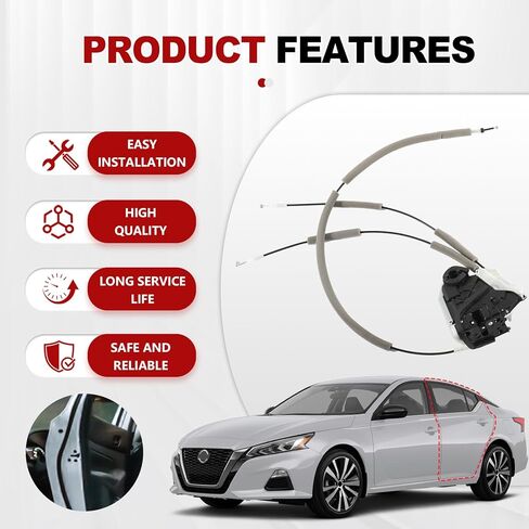 Rear Left and Right Door Latch Lock Actuator for Nissan Altima 2019-2025 825009HE0A 825009HE0B in Saudi Arabia