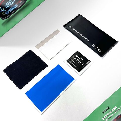 Motorcycle Accessories Nano Glass Dashboard Screen Protector Kit for Yamaha Tenere 700 World Raid 2022-2024 / MT-07 2023-2024 (2 x Ultra Clear) in Kuwait