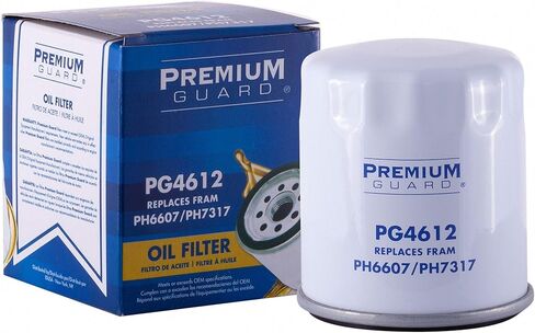 فلتر الزيت القياسي PG PG4612 | تناسب موديلات 2023-71 المختلفة من هوندا، نيسان، أكورا، مازدا، إنفينيتي، ميتسوبيشي، دودج، سمارت، كيا، سيون، فيات، رينو، ميركوري، رينو، سوبارو in Kuwait