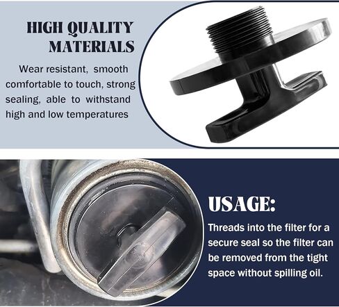 Oil Filter Plug Tool, Oil Filter Plug Compatible with 2013 2014 2015 2016 2017 2018 Dodge RAM 2500 3500 Diesel 5.9L 6.7L Filter Cap Removal Wrench Replace # 57180 in Kuwait