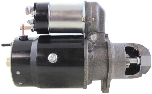 New USA Built 12V High Torque Starter Compatible with John Deere Ag & Industrial 1010 Utility Tractor 1960-1965 91-01-3969 1107879 AT12283 AT16311 SE501437 TY1434 TY6629 TY6704 TY26038 323-654 in Kuwait