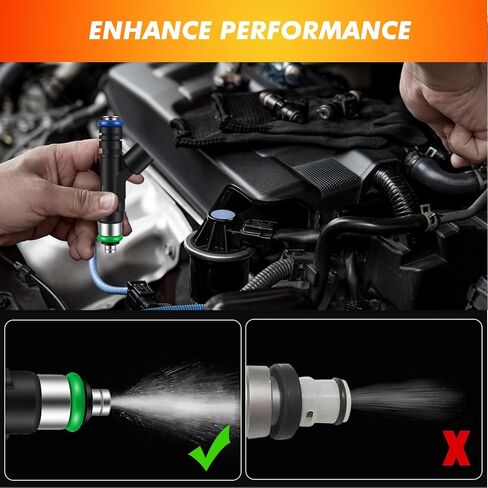 حاقن الوقود 5.4L V8 متوافق مع Ford Expedition 2003 2004 4.6L، E150 04-09، E150 Club Wagon 04-05، E250 07-09، E350 Club Wagon 04-05، E350/E450 Super Duty 04-09، استبدال 0280158001 in Kuwait