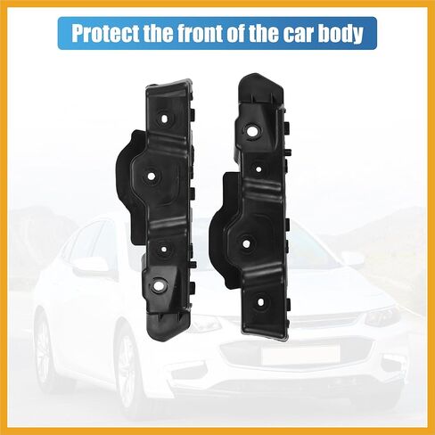 1 Pair Front Bumper Mounting Support Bracket for Chevrolet Malibu 2013-2015 No.22986140/22986141 Left Right Side Replacement in Kuwait