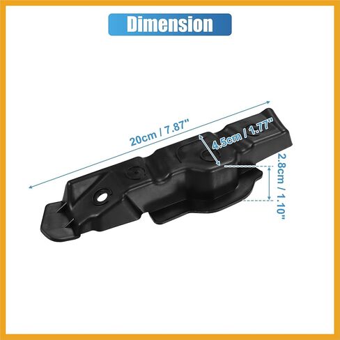 1 Pair Front Bumper Mounting Support Bracket for Chevrolet Malibu 2013-2015 No.22986140/22986141 Left Right Side Replacement in Kuwait