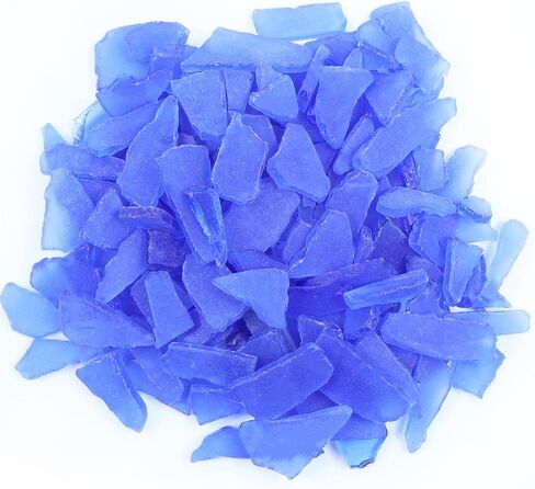 YINBEILIXU Sea Glass, Real Sea Glass Pieces, Beach Glass Seaglass, Broken Glass Pieces for Crafts, Vase Fillers, Art Nautical Wedding & Home Decoration 13oz/370g (Red) in Saudi Arabia