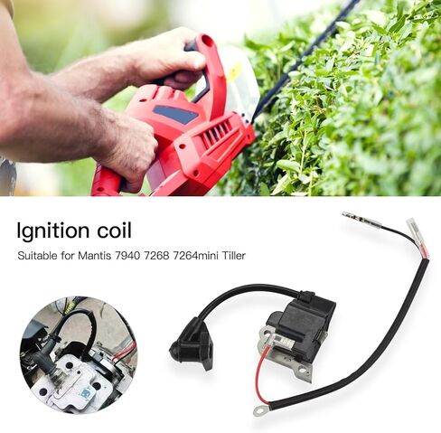 BLUE ELF Ignition Coil Module for 25cc Mantis 7940 7268 7264 Mini Tiller in Kuwait