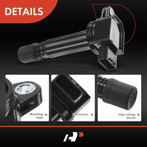 A-Premium Engine Ignition Coil Pack Compatible with Volvo S80 2007-2010, XC90 2005-2011, V8 4.4L in Kuwait