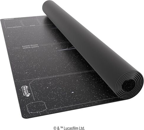 Star Wars Unlimited Battle Zone Game MAT - Optimized for 4 Players, Officially Licensed Full-Color Playmat, Slip-Resistant 51" by 27.5" Rubber Mat, Compatible with TCGs & LCGs, Made by Gamegenic in Kuwait