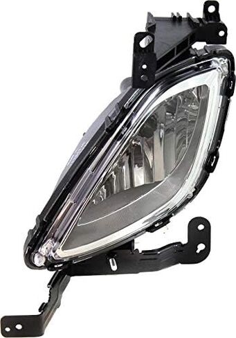 Go-Parts - Front Bumper Cover for Hyundai Elantra 2011-2013, Primed (Ready to Paint), 3-Piece Kit with Fog Lights, Sedan Replacement 865113Y000,922013X000,922023X000 in Kuwait