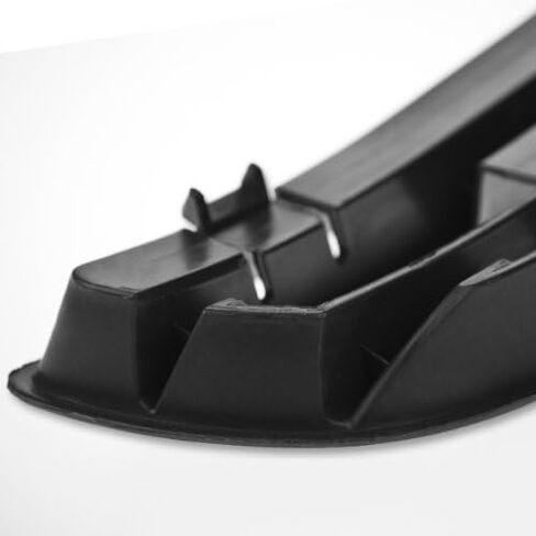 Replacement Black ABS Plastic Front Driver & Passenger Side Lower Grille Insert Bumper Cover For Volkswagen Jetta / Bora MK4 in Saudi Arabia