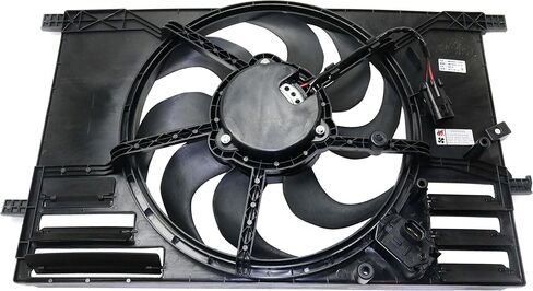 Garage-Pro Radiator Cooling Fan Compatible with 2015-2018 Jeep Renegade, Fits 2015-2018 Ram ProMaster City, Fits 2016-2018 Fiat 500X Single Fan in Kuwait