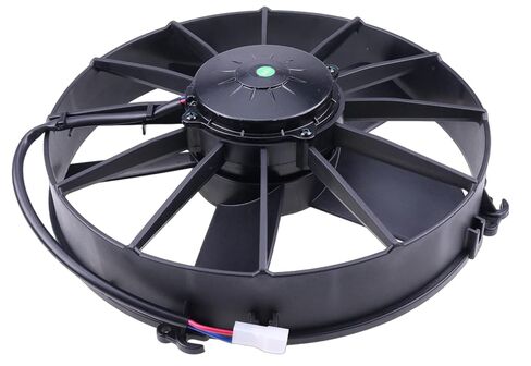 Solarhome New 12 Inch 30102038 VA01-AP70/LL-36A Electric Puller Fan for SPAL 12" P/12V 1640 CFM in Kuwait