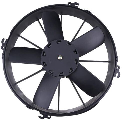 Solarhome New 12 Inch 30102038 VA01-AP70/LL-36A Electric Puller Fan for SPAL 12" P/12V 1640 CFM in Kuwait