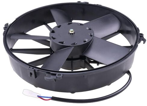 Solarhome New 12 Inch 30102038 VA01-AP70/LL-36A Electric Puller Fan for SPAL 12" P/12V 1640 CFM in Kuwait