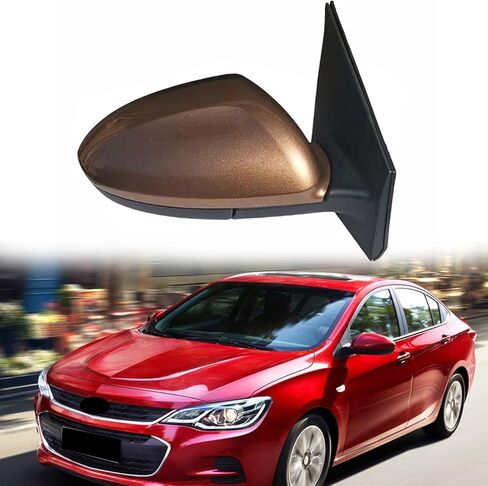 Passenger Side Mirrors Compatible with 2016 2017 2018 2019 Chevy Chevrolet Cavalier Car Rear View Mirrors Accessories Side Mirror Assembly Rearview Mirror Assembly Electric Adjustment Lens, Heated in Kuwait