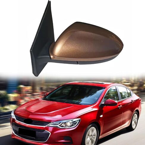 Passenger Side Mirrors Compatible with 2016 2017 2018 2019 Chevy Chevrolet Cavalier Car Rear View Mirrors Accessories Side Mirror Assembly Rearview Mirror Assembly Electric Adjustment Lens, Heated in Kuwait