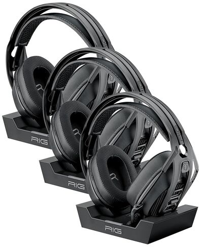 RIG 800 PRO HX Wireless Gaming Headset & Multi-Function Base Station Officially Licensed for Xbox Series X|S, Xbox One, Windows 10/11 PCs - Dolby Atmos 3D Audio - Up to 60 Hour Battery (2024 Edition) in Saudi Arabia