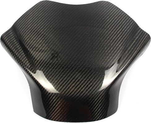 غطاء حماية لخزان الوقود من ألياف الكربون متوافق مع Yamaha YZF R6 2008-2015، أسود، قطعة واحدة in Kuwait