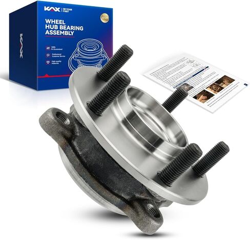 KAX 513354 Front Wheel Bearing and Hub Assembly Compatible with 2014-2018 Mazda 3, 2016-2021 Mazda CX-3,5 Lug 1PC in Kuwait
