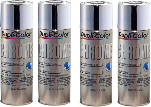 Dupli-Color CS101 Instant Chrome Finish 11 oz. Aerosol (4 Pack) (4 Pack) in Kuwait