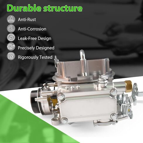 مكربن ​​بحري 500 CFM 2-Barrel مع خنق كهربائي، يستبدل Holley 2300 0-80402-2، 2 BBL غاز الكربوهيدرات البحرية، متوافق مع Holley 0-80402-2 500 CFM in Kuwait