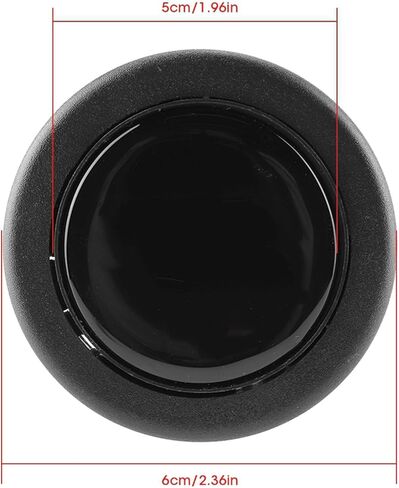 Steering Wheel Horn Button, Car Horn Button, Modified Steering Wheel Buttons Replacement 6cm/2.36in Diameter in Saudi Arabia