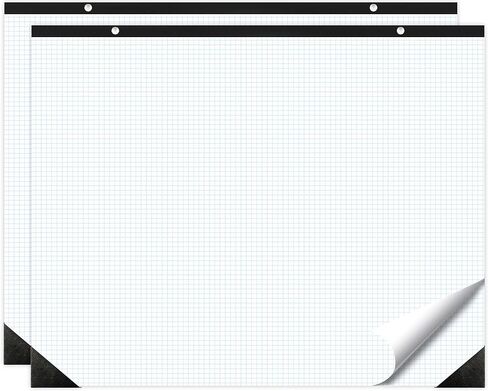 gisgfim 2 Pads Large Engineering Graph Paper 22x17 inch Sturdy Graph Desk Pad 1/4inch Quad Grid Blueprint Paper Giant Drafting Pad Sketching Graph Paper for Engineer Architect Designer Mathematician in Saudi Arabia