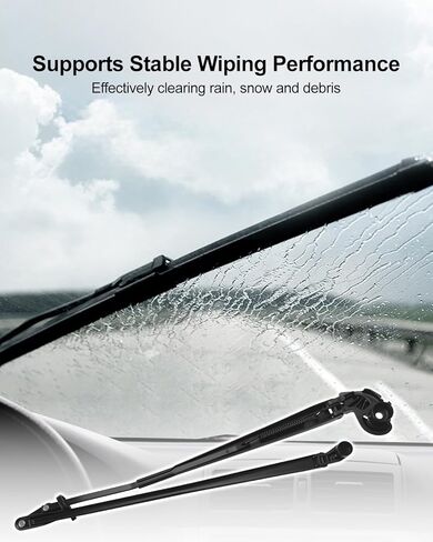 85211-52520 Front Windshield Wiper Arm Compatible with Toyota Vitz NSP130 NSP135 KSP130 2013-2017, Fit for Toyota Yaris NCP130 NCP131 2013-2017 RHD, Passenger Right Side Wiper Arm in Kuwait