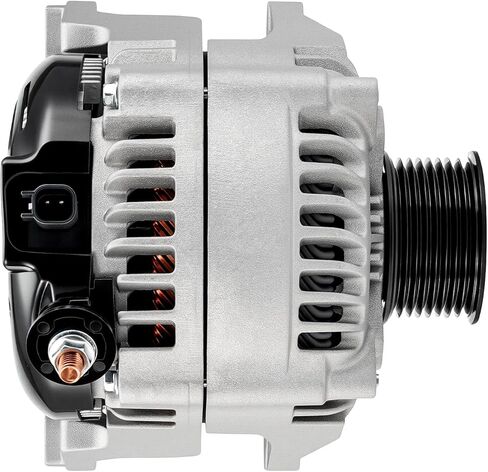 Torchbeam 220 Amp Alternator Fit for Ram: 2013-2023 Ram 2500 6.7L, 2011-2023 Ram 3500 6.7L, 2011-2022 Ram 5500/4500 6.7L (Den/so Unit） 4801313AC 2100677 4801313AB 2101247 in Kuwait