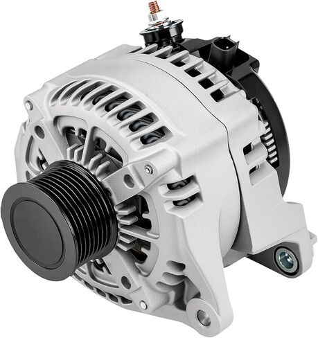 Torchbeam 220 Amp Alternator Fit for Ram: 2013-2023 Ram 2500 6.7L, 2011-2023 Ram 3500 6.7L, 2011-2022 Ram 5500/4500 6.7L (Den/so Unit） 4801313AC 2100677 4801313AB 2101247 in Kuwait