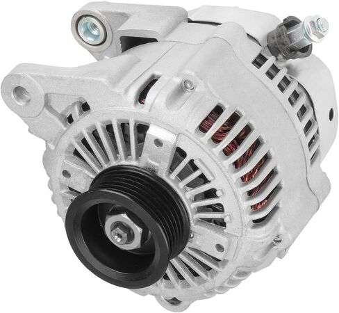 New Alternator for Jeep Liberty 3.7L 2003-2006, for Grand Cherokee 4.7L 2001-2003, for Dodge Dakota 3.7L 4.7L 2001-2006, for Mitsubishi Raider 3.7L 4.7L 2006, 136Amp 12V, Replace for 5170746AA in Kuwait