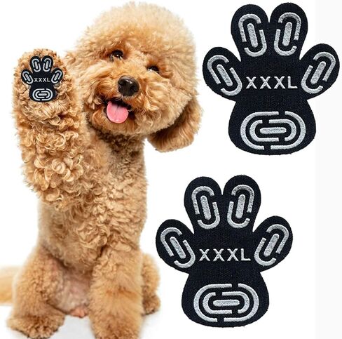 Dog Paw Portector, Anti-Slip for Senior Dogs, Toe Grips for Prevent Slipping On Hardwood Floor, Stronger Self-Adhesive Protector for Hot Pavement, Strong Traction Control Paw Stickers 5Sets20Pcs (XXL) in Saudi Arabia
