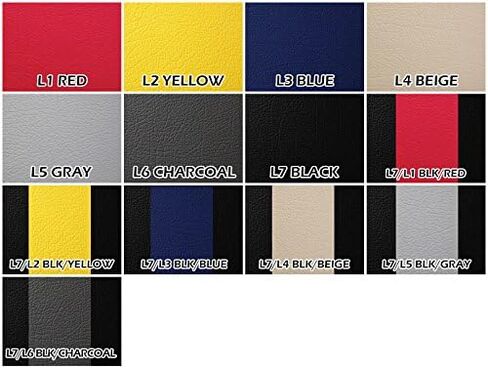 Iggee Saturn Sky 2007-2010 Black Artificial Leather Custom Made Original fit Front seat Covers in Kuwait