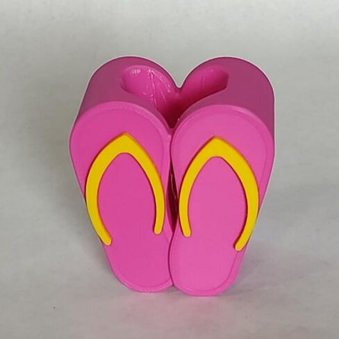 The Country Hive Flip Flop Glue Holder for Tombow Multipurpose Liquid Glue 1 oz, 3D Printed Design Desk Organizer (Flip Flop) in Saudi Arabia