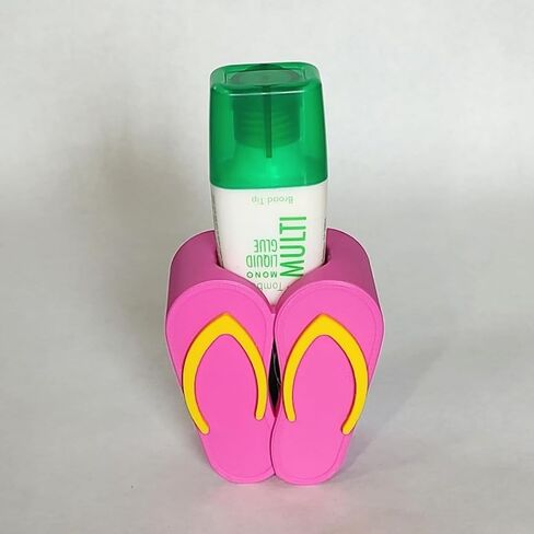 The Country Hive Flip Flop Glue Holder for Tombow Multipurpose Liquid Glue 1 oz, 3D Printed Design Desk Organizer (Flip Flop) in Saudi Arabia