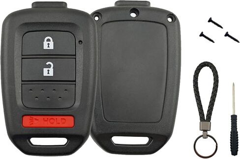 No Cutting Required Key Fob Case Shell for Honda 2013-2016 Accord Crosstour 2014-2015 CR-V Civic 2016-2017 HR-V Keyless Entry Remote Key Fob Cover (3 Button) in Saudi Arabia