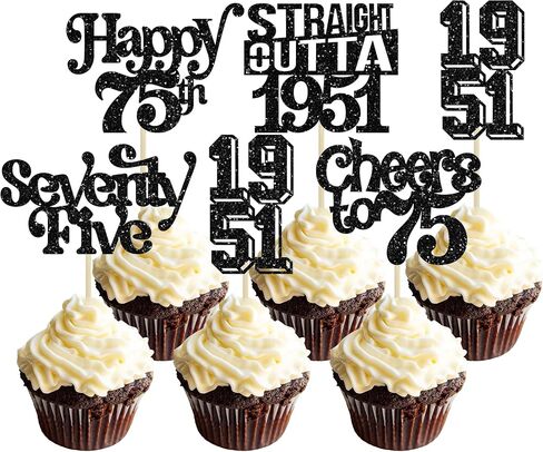 Gyufise 30Pcs Straight Outta 2010 Cupcake Toppers Glitter Sixteen 16 Fabulous Happy 16th Birthday Cupcake Picks Cheers to 16 Years for 16th Birthday Wedding Anniversary Party Supplies Black in Kuwait