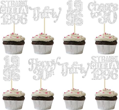 Gyufise 30Pcs Straight Outta 2010 Cupcake Toppers Glitter Sixteen 16 Fabulous Happy 16th Birthday Cupcake Picks Cheers to 16 Years for 16th Birthday Wedding Anniversary Party Supplies Black in Kuwait