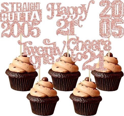 Gyufise 30Pcs Straight Outta 2010 Cupcake Toppers Glitter Sixteen 16 Fabulous Happy 16th Birthday Cupcake Picks Cheers to 16 Years for 16th Birthday Wedding Anniversary Party Supplies Black in Kuwait