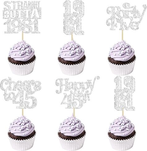 Gyufise 30Pcs Straight Outta 2010 Cupcake Toppers Glitter Sixteen 16 Fabulous Happy 16th Birthday Cupcake Picks Cheers to 16 Years for 16th Birthday Wedding Anniversary Party Supplies Black in Kuwait