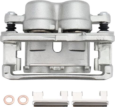 18B4729 Front/Rear Left Brake Caliper Assembly for Cadillac 2002-2006 Escalade, for GMC 2003-2005 Safari/Savana 2500, 1999-2006 Sierra 1500, for Chevy 2003-2005 Astro, 2003-2008 Express 1500 in Kuwait