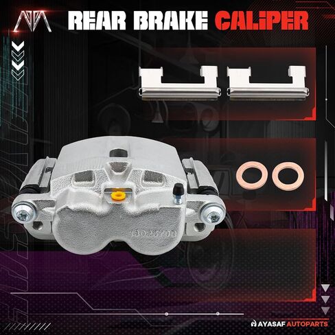 18B4729 Front/Rear Left Brake Caliper Assembly for Cadillac 2002-2006 Escalade, for GMC 2003-2005 Safari/Savana 2500, 1999-2006 Sierra 1500, for Chevy 2003-2005 Astro, 2003-2008 Express 1500 in Kuwait