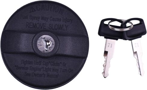 DVPARTS Black Gas Cap Locking 4637081L Compatible with 1991-1995 Jeep Wrangler YJ in Kuwait