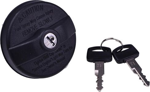 DVPARTS Black Gas Cap Locking 4637081L Compatible with 1991-1995 Jeep Wrangler YJ in Kuwait